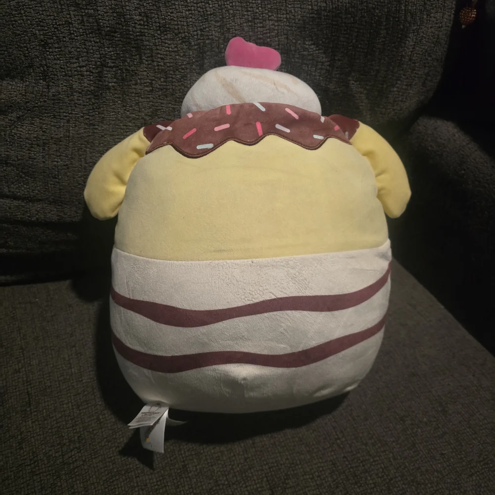 Squishmallows | Sanrio Hello Kitty & Friends Pompompurin 12" Ice Cream RARE - Picture 2 of 5